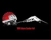 the logo for a toyota sambara 4x4